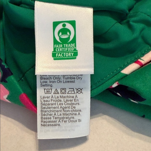 NWT J. Crew Factory Cotton Sateen Pencil Skirt Green & Pink Floral Size 0 - Picture 11 of 13